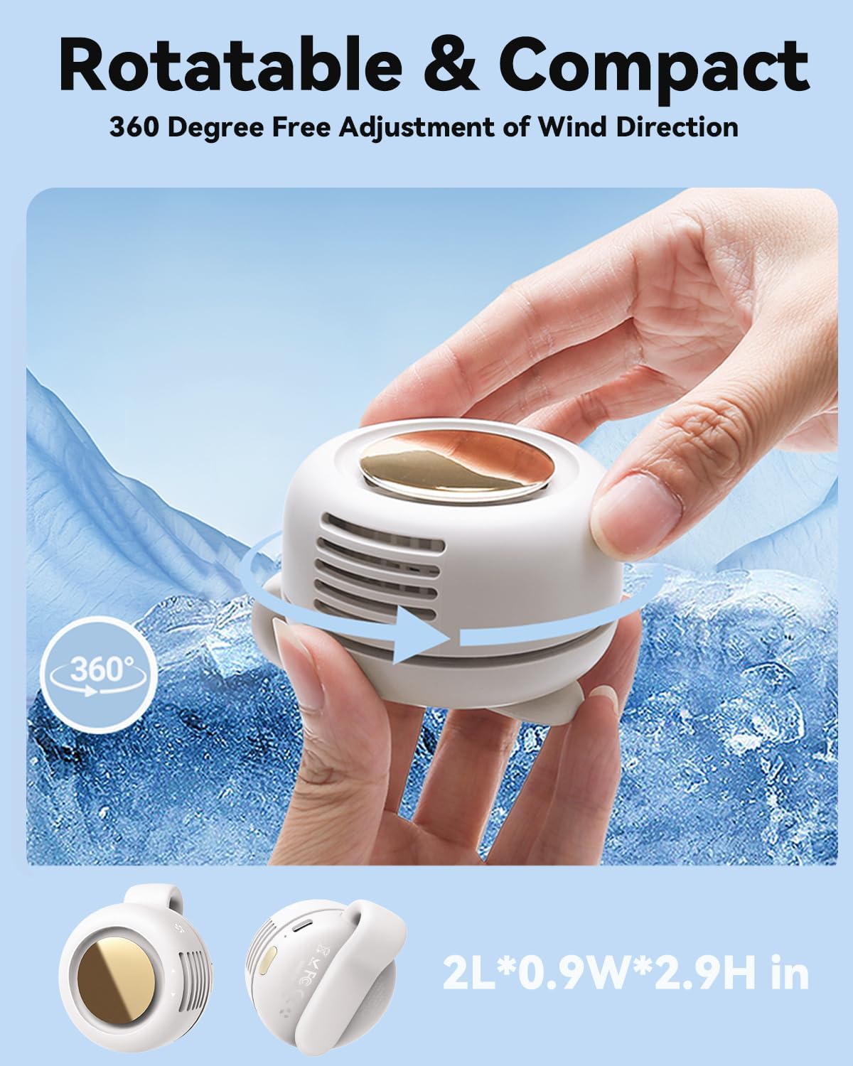 BreezeBuddy™ Portable Cooling Companion