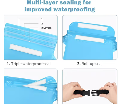 BeachSafe™ Water-Proof Pouch Set.