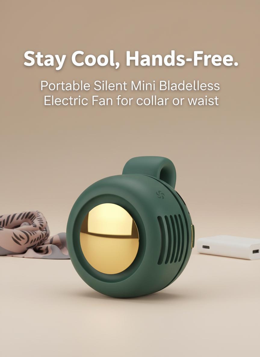BreezeBuddy™ Portable Cooling Companion