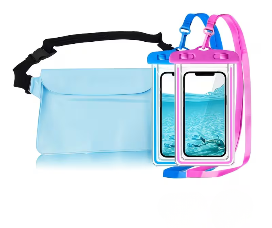 BeachSafe™ Water-Proof Pouch Set.
